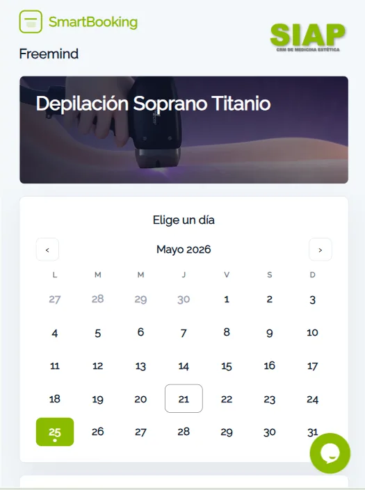 SmartBooking — reservas online 24/7